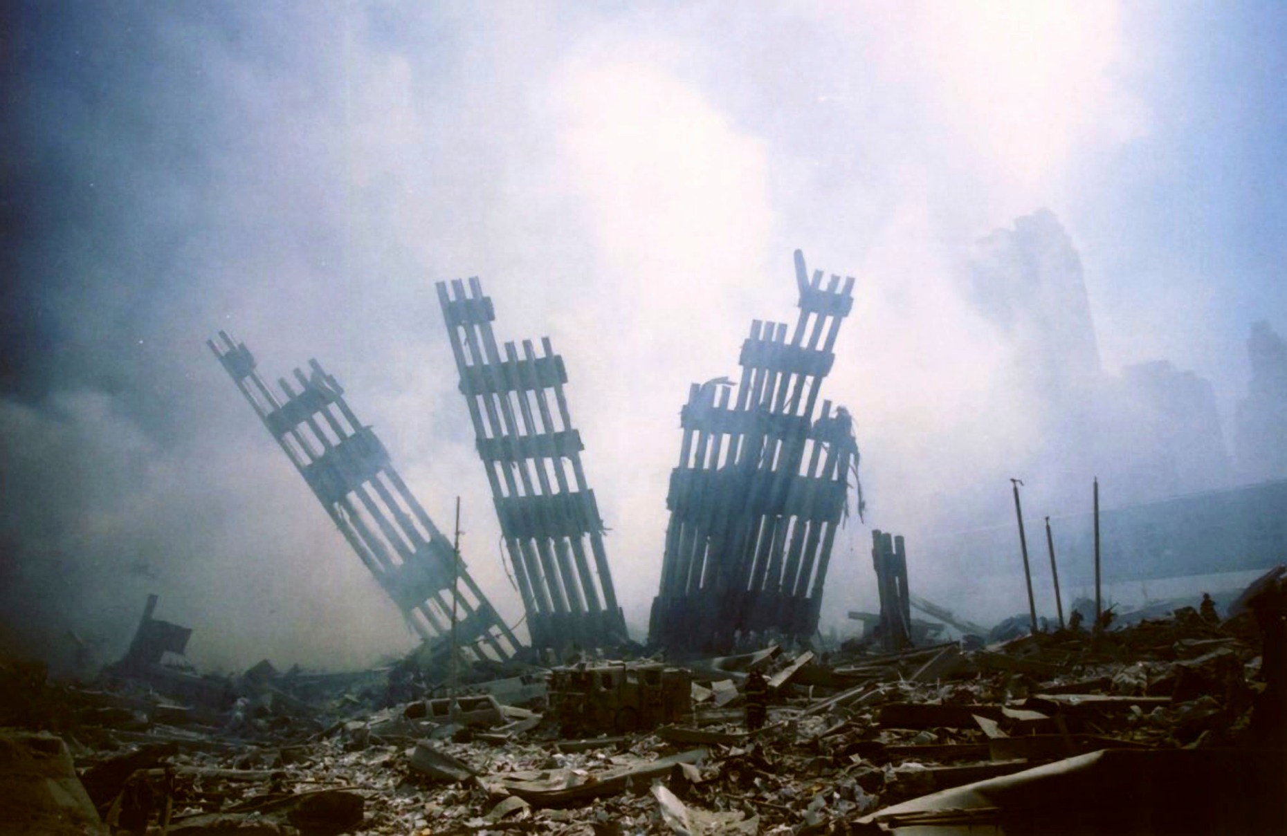 The iconic 9/11 memorial
